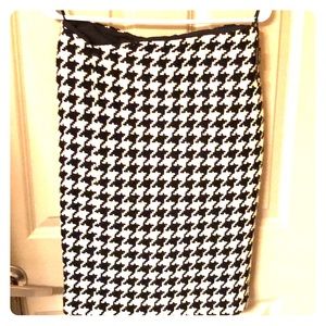 Authentic Versace twill pencil skirt